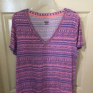 Purple and pink shirt